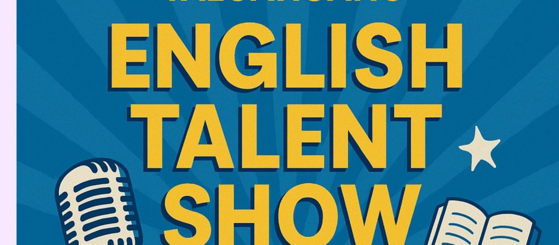 Afiche English Talent show2