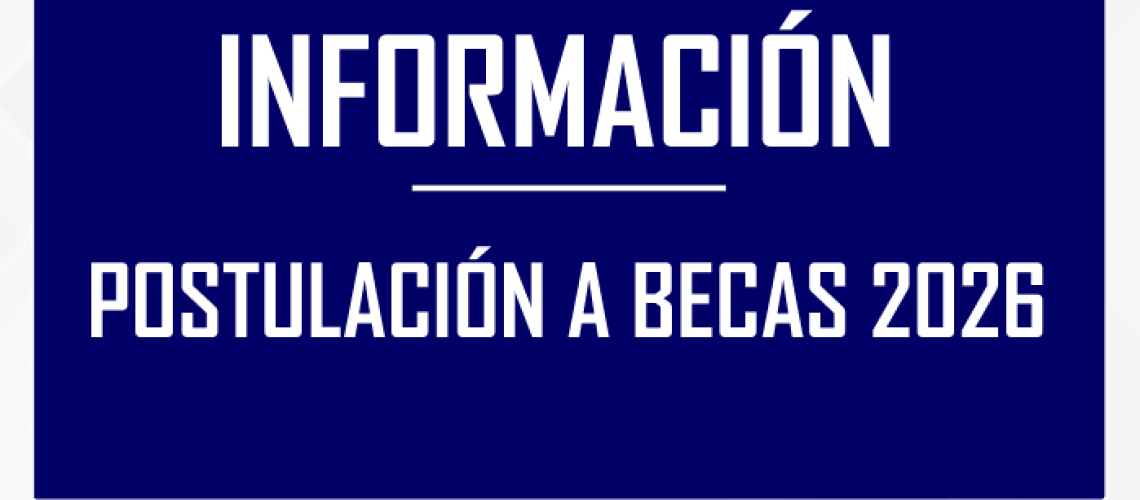 BECAS 2026