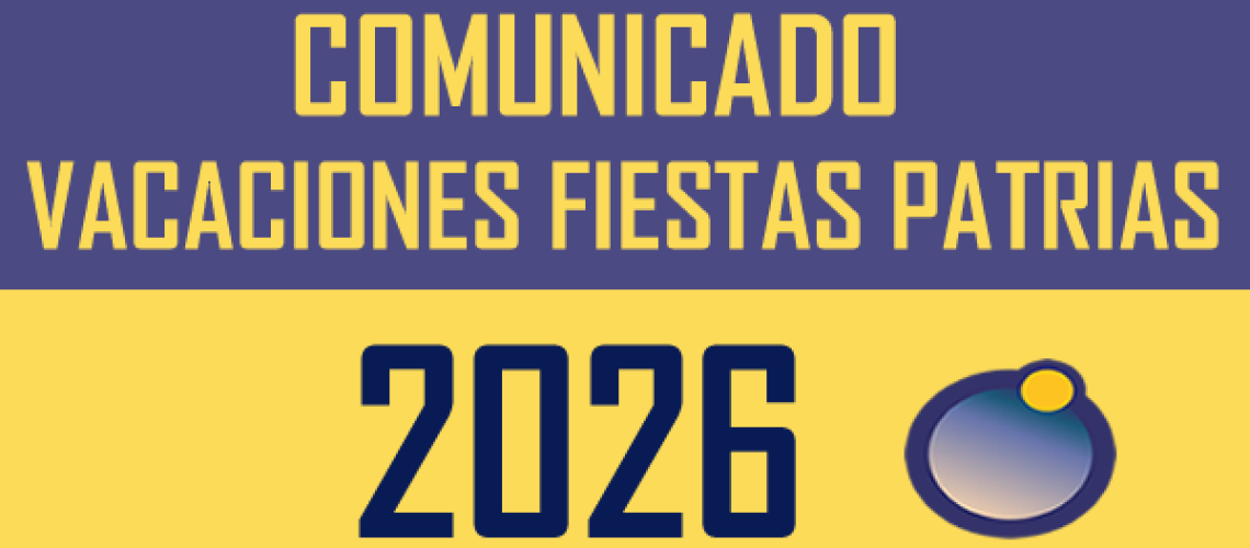 COMUNICADO VACACIONES FP 2026
