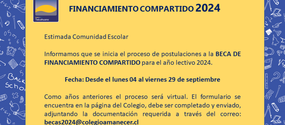 Info becas 2024 página