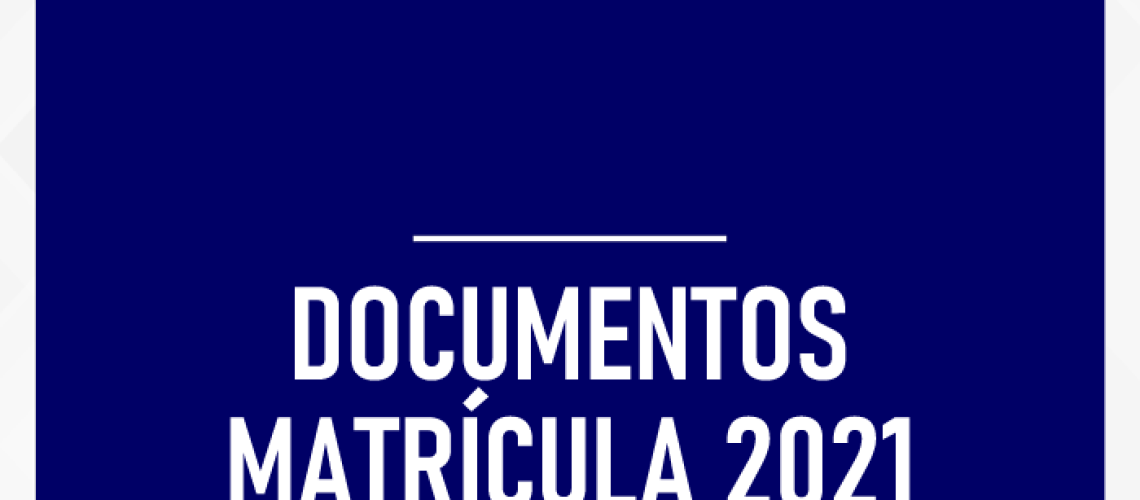 MATRICULAS 2021