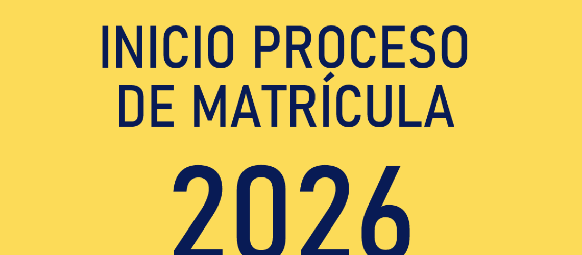 PROCESO MATRÍCULAS 2026