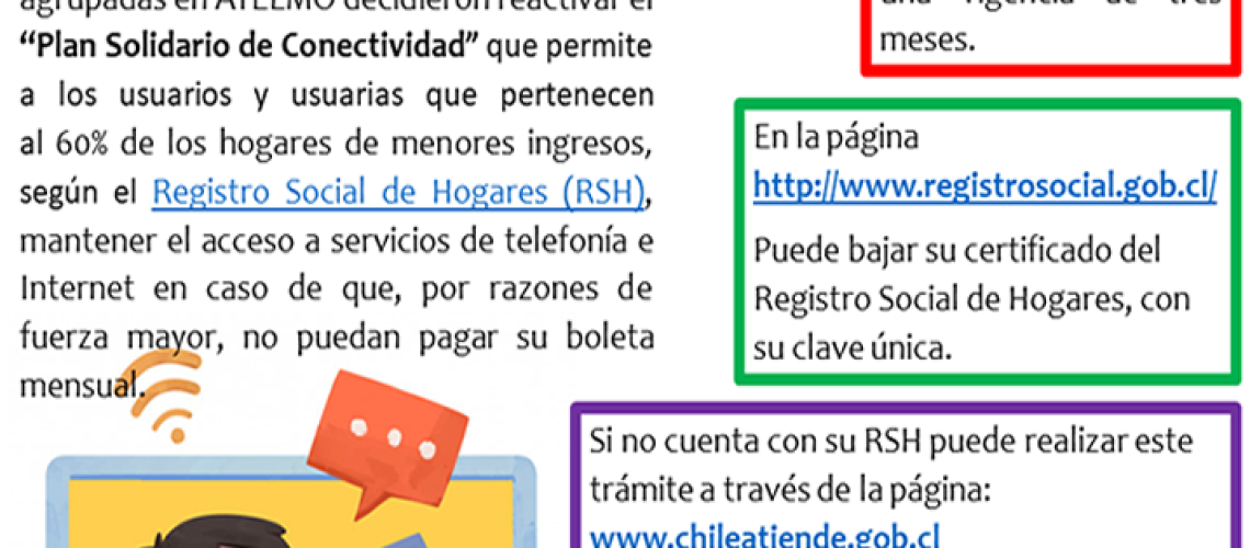 Plan solidario de conectividad